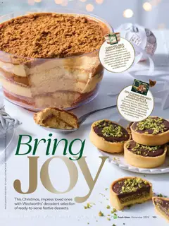 Preview of Woolworths Fresh Ideas Magazine - valid from 01.12.2025 | Page: 103 | Products: Chocolate, Pastry