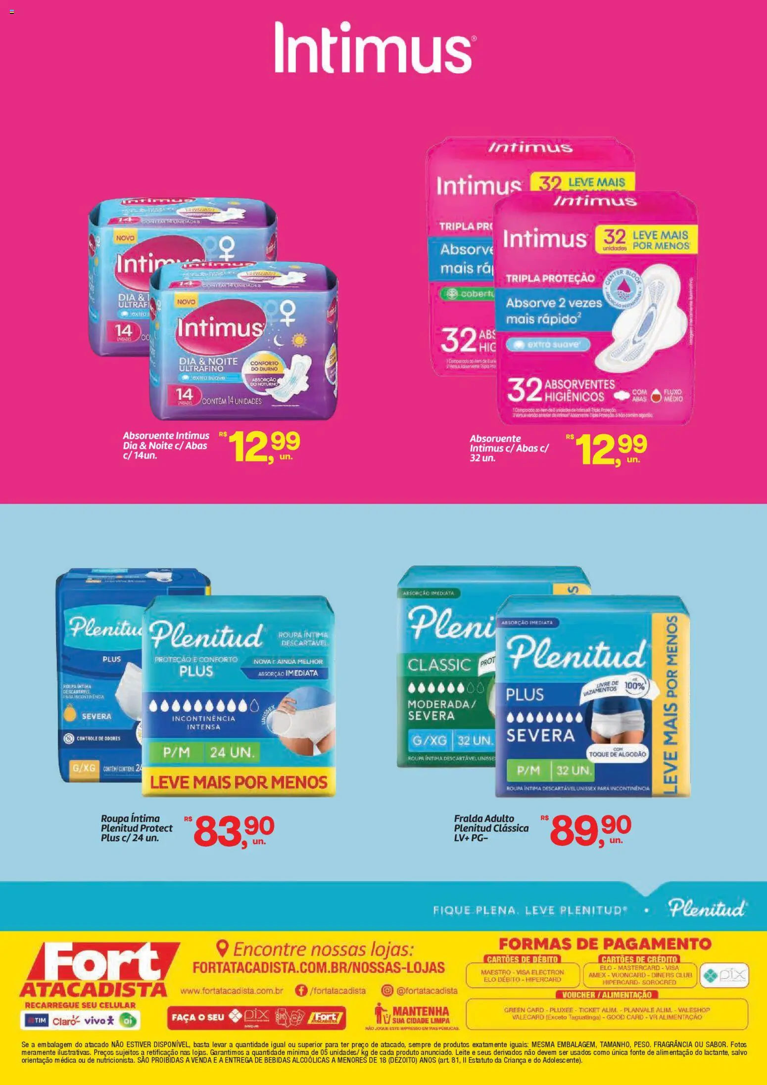 Fort Atacadista Folheto - válido de 22.10.2025 | Página: 2 | Produtos: Celular, Fragrância, Faca, Algodão