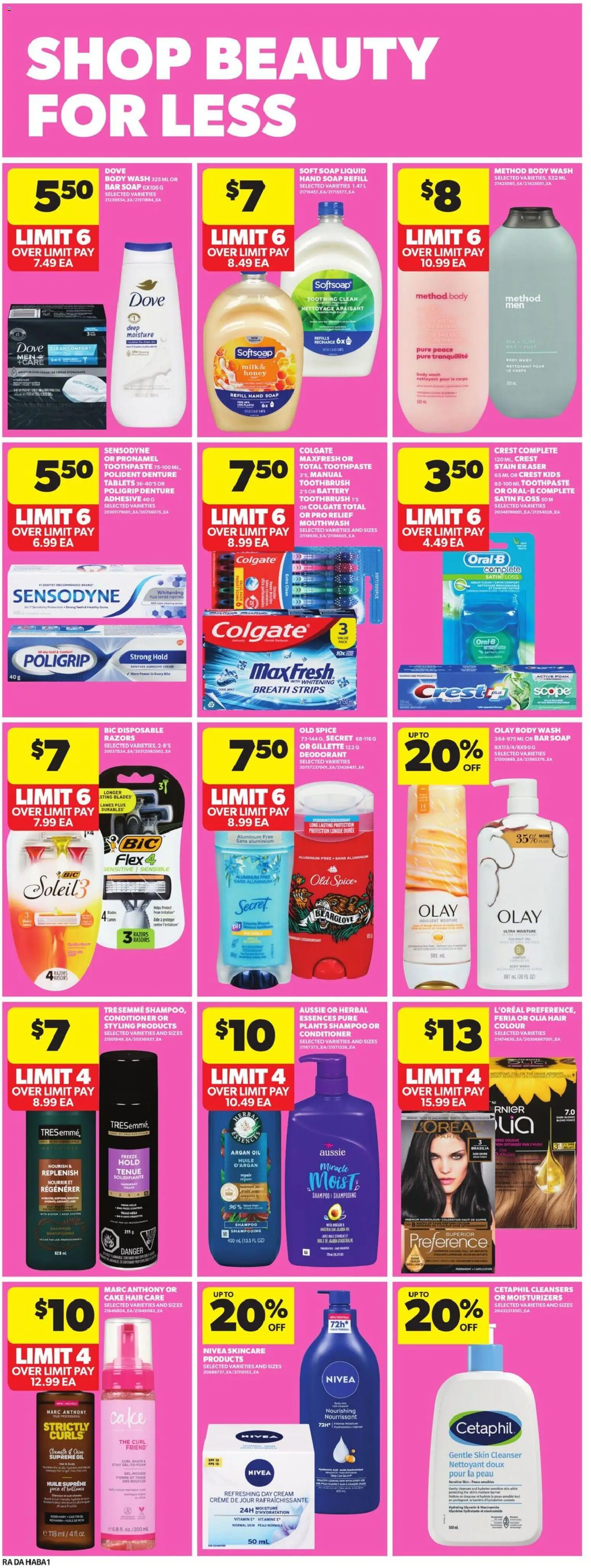 Atlantic Superstore flyer valid from 26.02.2026 | Page: 18 | Products: Soap, Deodorant, Toothpaste, Oil