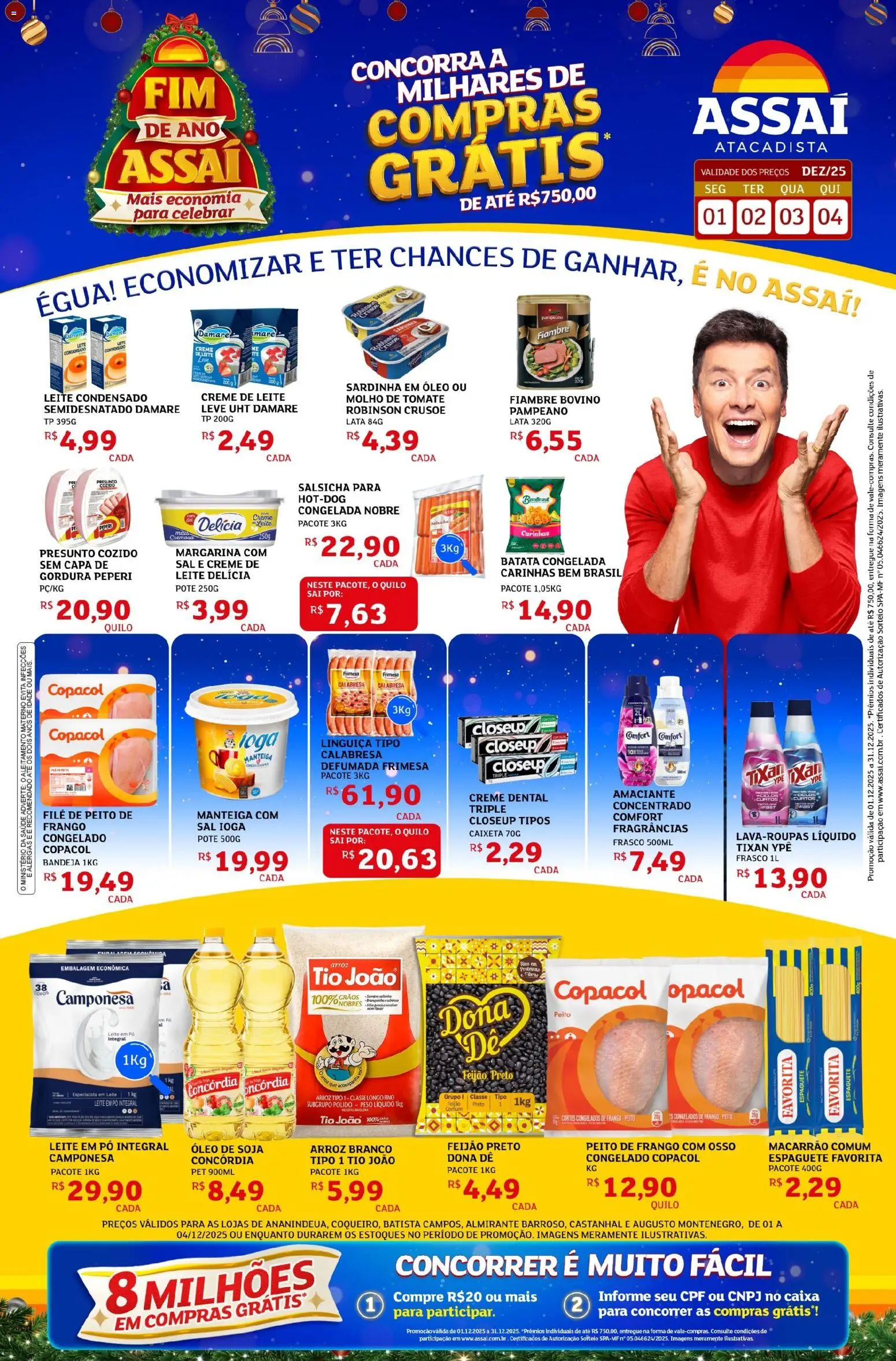 Assaí Atacadista Folheto - válido de 01.12.2025 | Página: 1