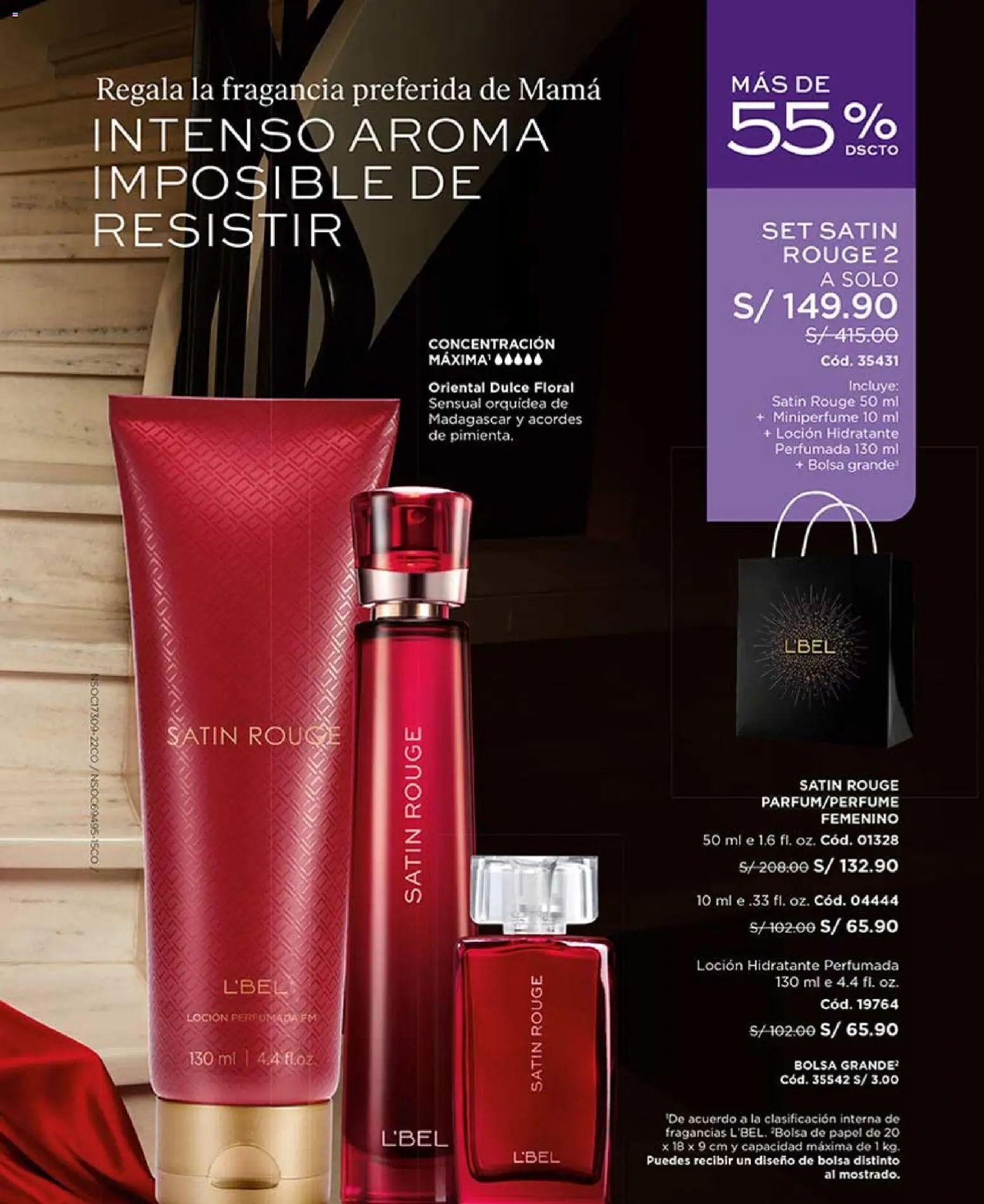 Catálogo L'Bel válido desde 04.04.2026 | Página: 3 | Productos: Bolsa, Fragancia