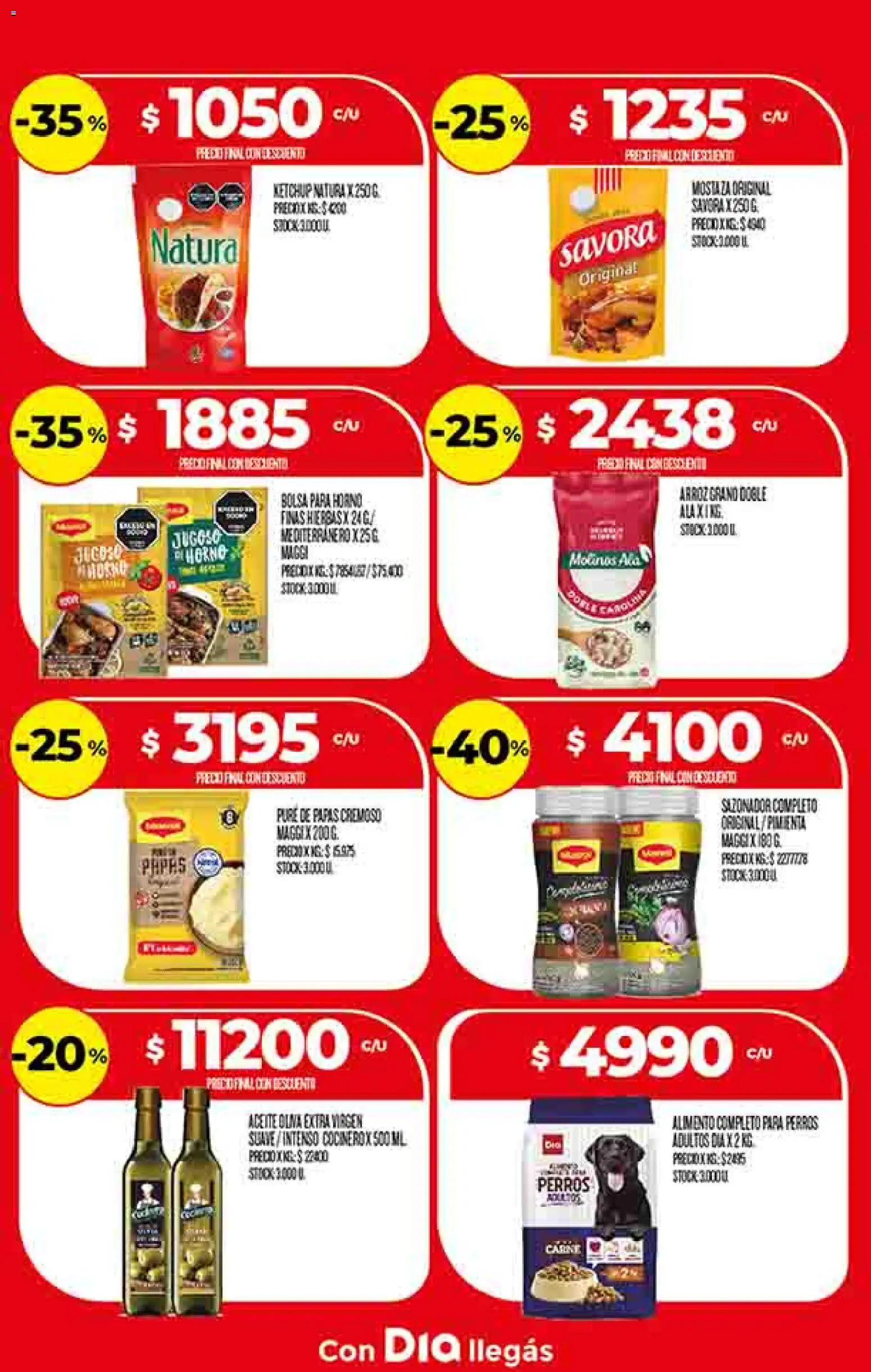 Supermercado DIA Ofertas │ válido desde el 29.04.2026 | Página: 18 | Productos: Horno, Aceite, Ketchup, Mostaza