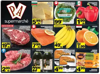 Preview of Pa Supermarché weekly flyer / circulaire from shop Pa Supermarché valid from 09.03.2026