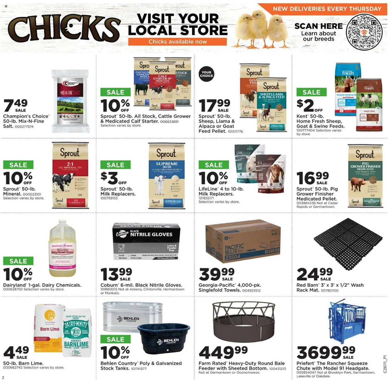 Mills Fleet Farm Weekly Ad - valid from 09.03.2026 | Page: 3 | Products: Powder, Milk, Lime, Oven