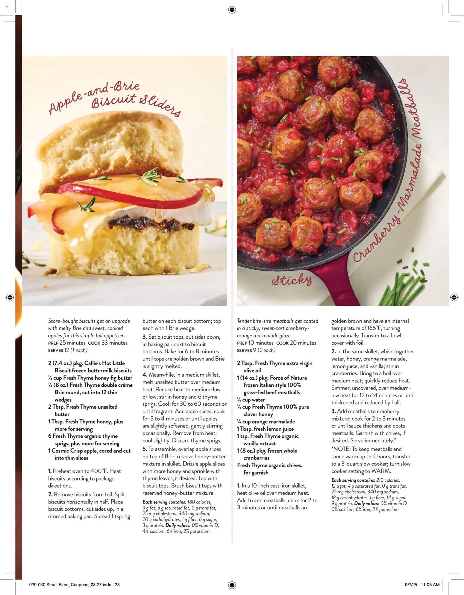 Fresh Thyme Magazine Holiday 2025 - valid from 15.11.2025 | Page: 25 | Products: Cooker, Sauce, Lemon, Oven