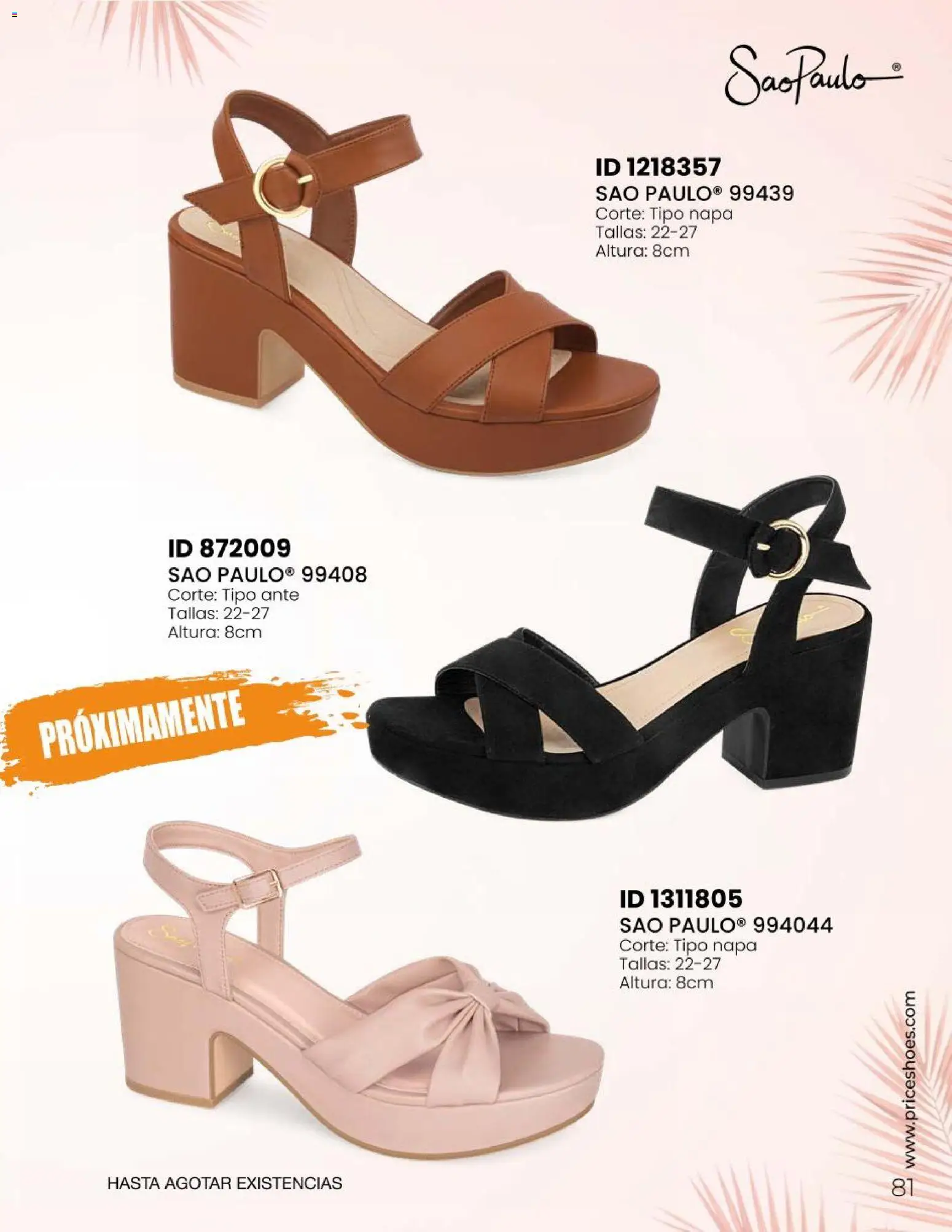 Nuevas ofertas de Price Shoes válidas en toda la República Mexicana desde el 31.01.2026. ¡Encuentra las mejores ofertas en Price Shoes Catálogo Sandalias ! | Página: 81