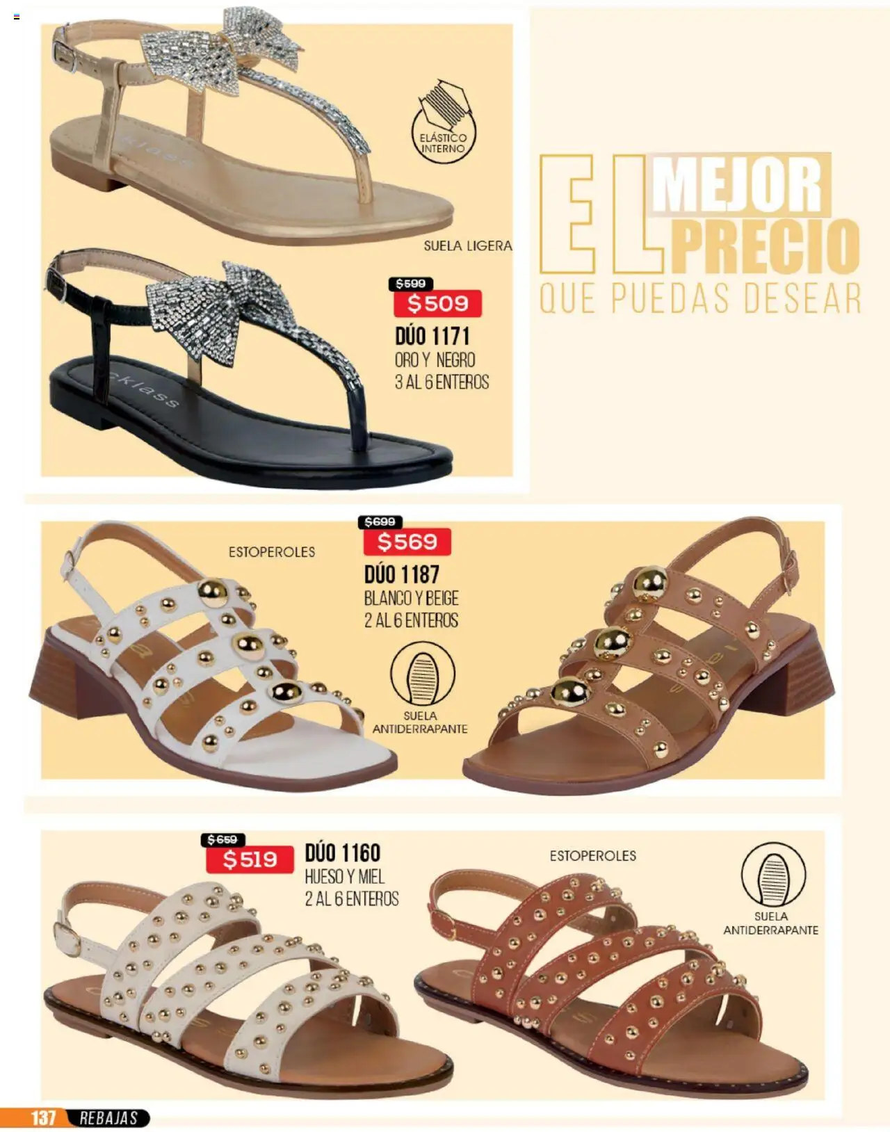 Nuevas ofertas de Cklass válidas en toda la República Mexicana desde el 23.06.2025. ¡Encuentra las mejores ofertas en Cklass catálogo Rebajas Sobre Calzado! | Página: 138