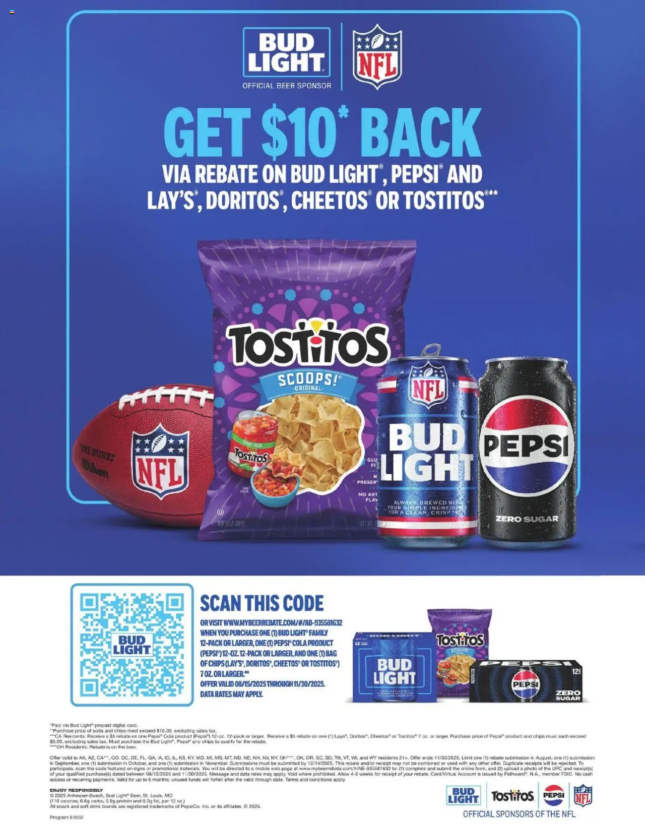 HyVee Weekly Ad - valid from 25.08.2025 | Page: 40 | Products: Beer, Chips, Sugar, Bag