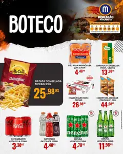 Mercadão Atacadista Folheto - válido de 25.08.2025 | Página: 4 | Produtos: Heineken 600ml, Cola, Pão, Refrigerante