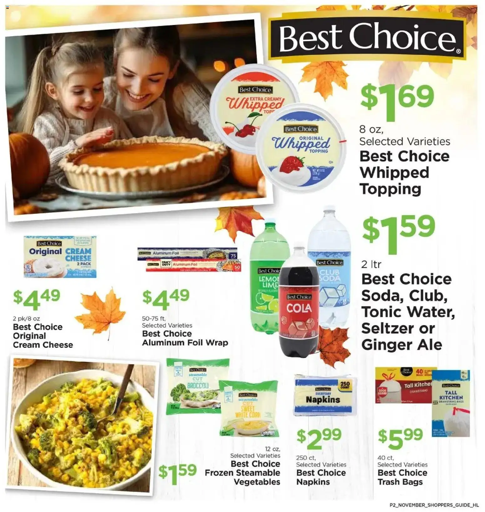 Homeland Bring Savings Home Shopper's Guide - valid from 01.11.2025 | Page: 2 | Products: Ginger, Cheese, Vegetables, Lime