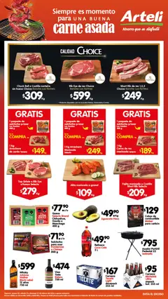 Vista previa de Arteli folleto Carnes & Cortes, nuevo folleto de la tienda, válido en México a partir del 20.02.2026
