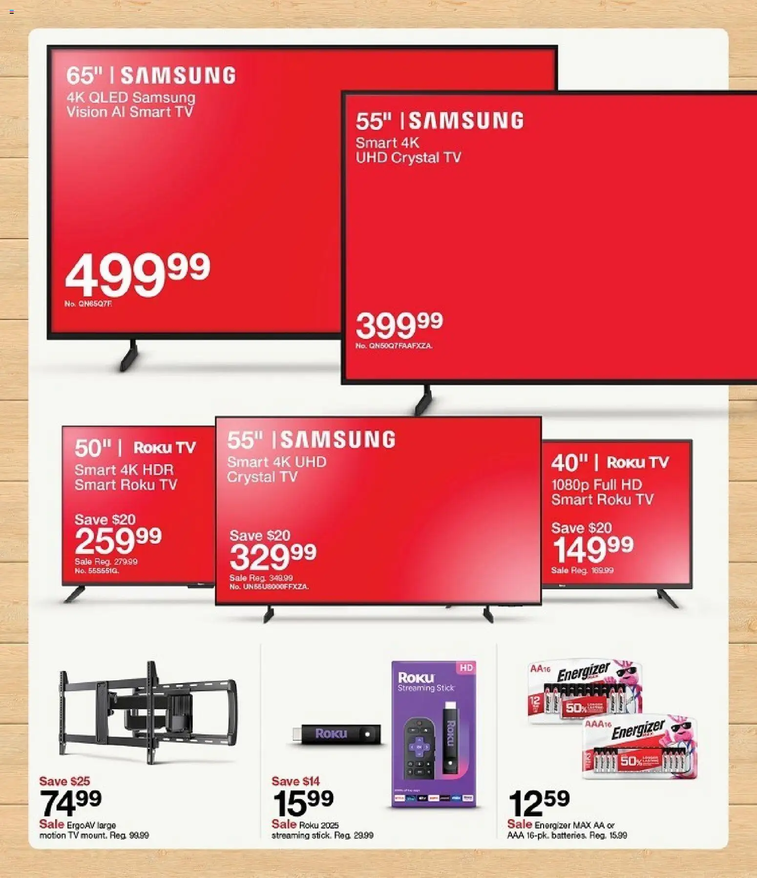 Target Weekly Ad - valid from 21.12.2025 | Page: 16 | Products: Tv