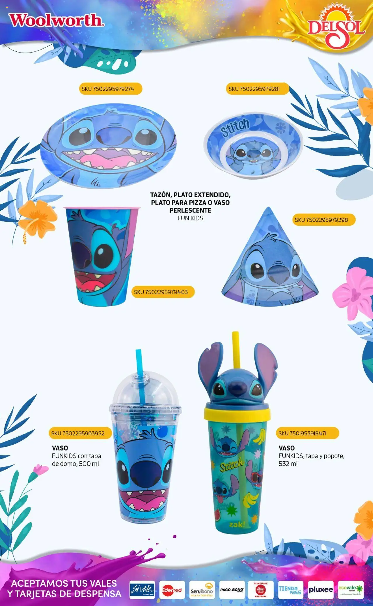 Nuevas ofertas de Del Sol y Woolworth válidas en toda la República Mexicana desde el 07.10.2025. ¡Encuentra las mejores ofertas en Del Sol y Woolworth - Catálogo Castillo Del Juguete! | Página: 245 | Productos: Pizza, Despensa