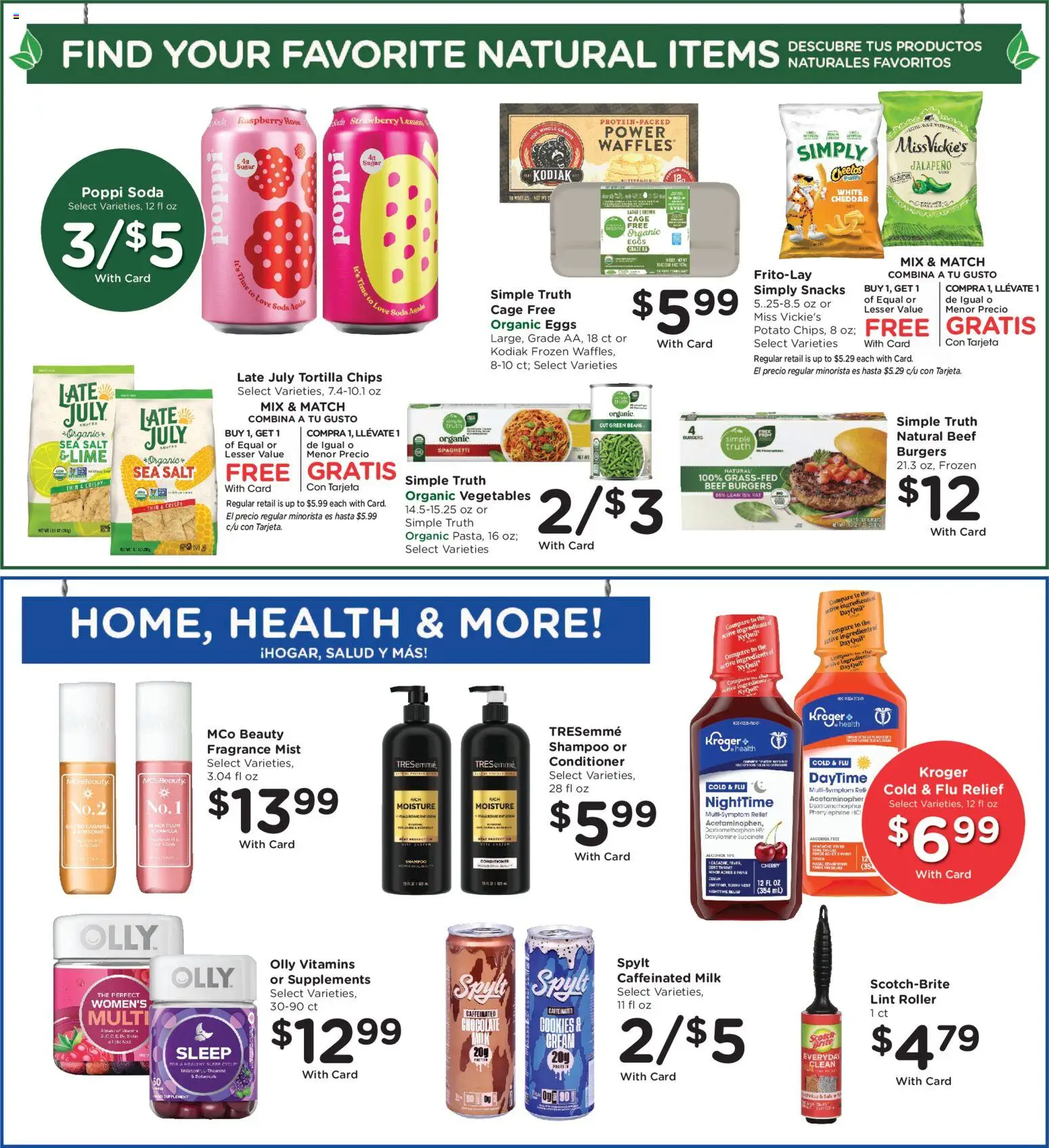 Smith's Weekly Ad - valid from 14.01.2026 | Page: 9 | Products: Beef, Chips, Cookies, Vegetables