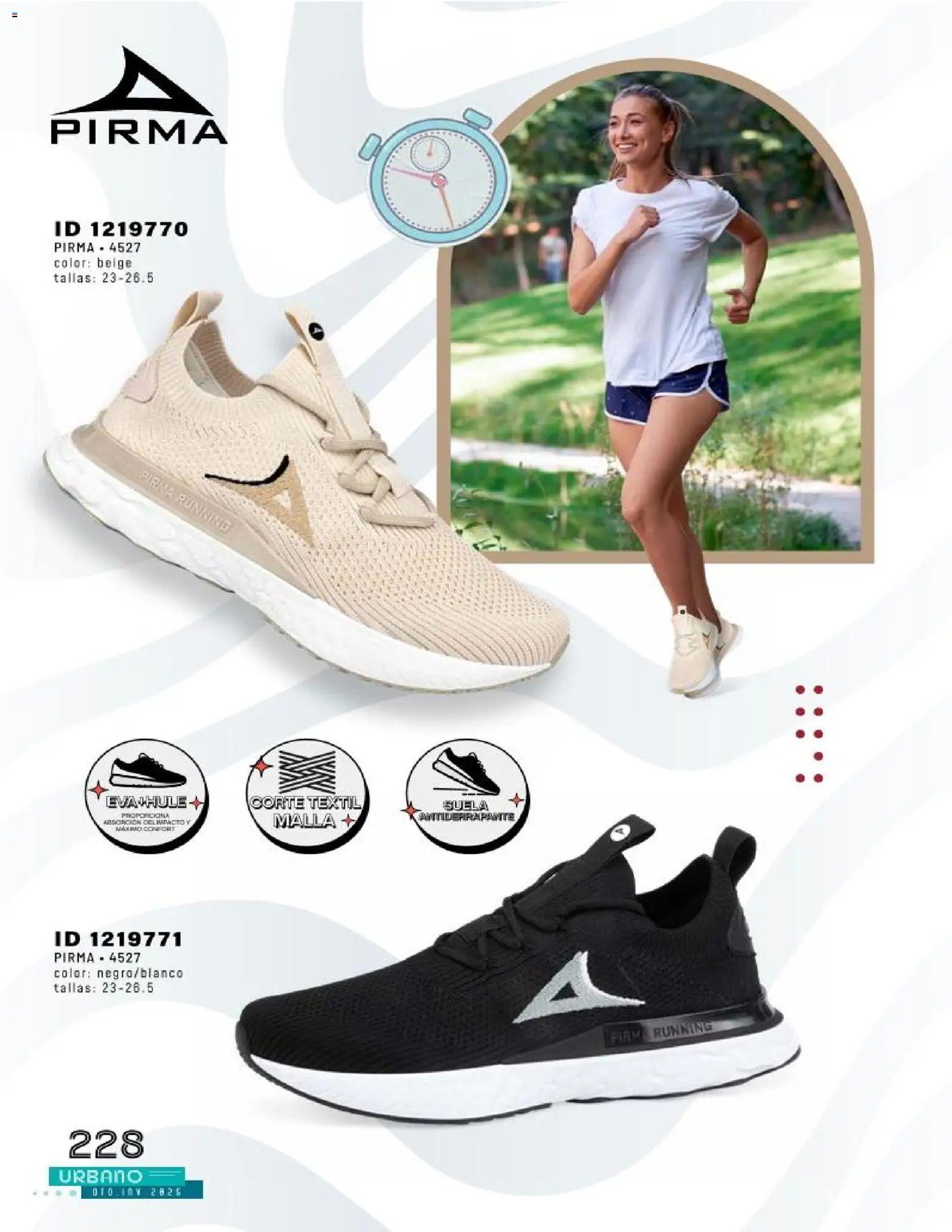 Nuevas ofertas de Price Shoes válidas en toda la República Mexicana desde el 04.12.2025. ¡Encuentra las mejores ofertas en Price Shoes catálogo Urbano! | Página: 228 | Productos: Malla