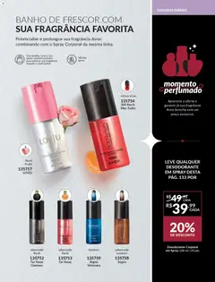 Avon - Campanha 01 - Pré-Visualização do folheto da loja Avon, válido de 19.12.2025 | Página: 133 | Produtos: Fragrância, Desodorante, Bolsa