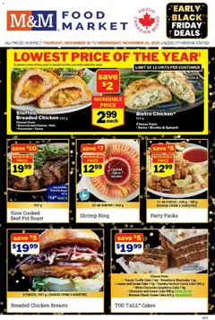 Preview of M&M Food Market - Black Friday  from shop M&M Food Market valid from 20.11.2025