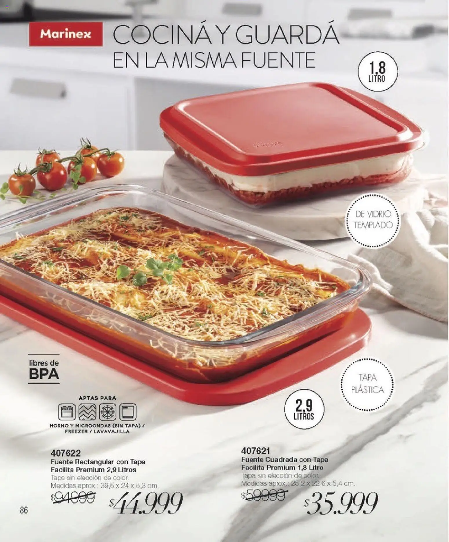 Violetta - Violetta Cosméticos │ válido desde el 18.03.2026 | Página: 86 | Productos: Horno, Cocina, Fuente, Microondas