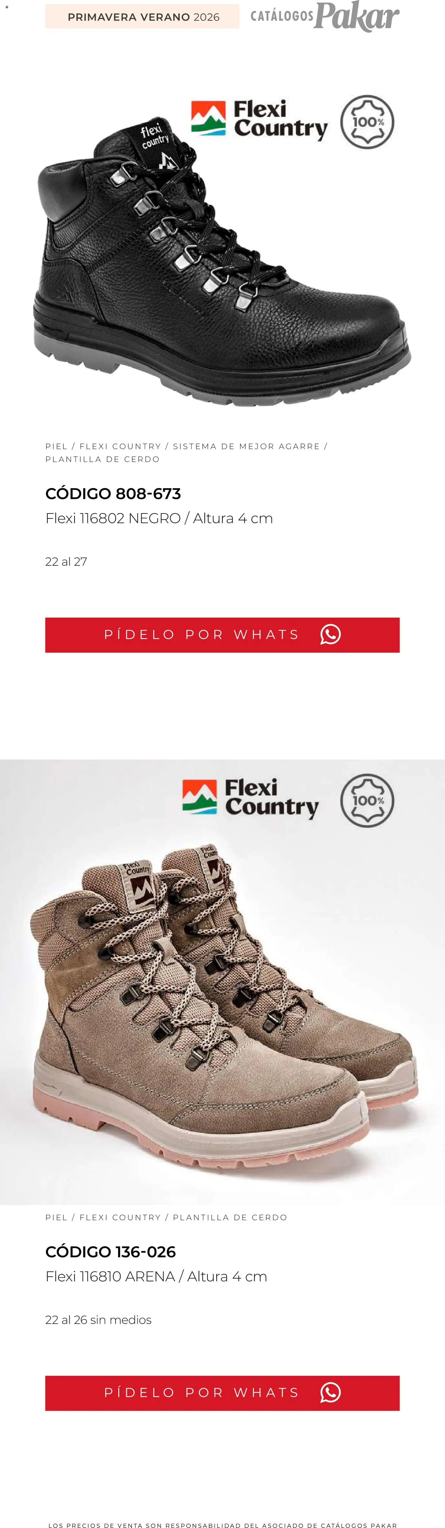 Nuevas ofertas de SC Pakar válidas en toda la República Mexicana desde el 04.03.2026. ¡Encuentra las mejores ofertas en SC Pakar catálogo Flexi PV26! | Página: 138 | Productos: Cerdo