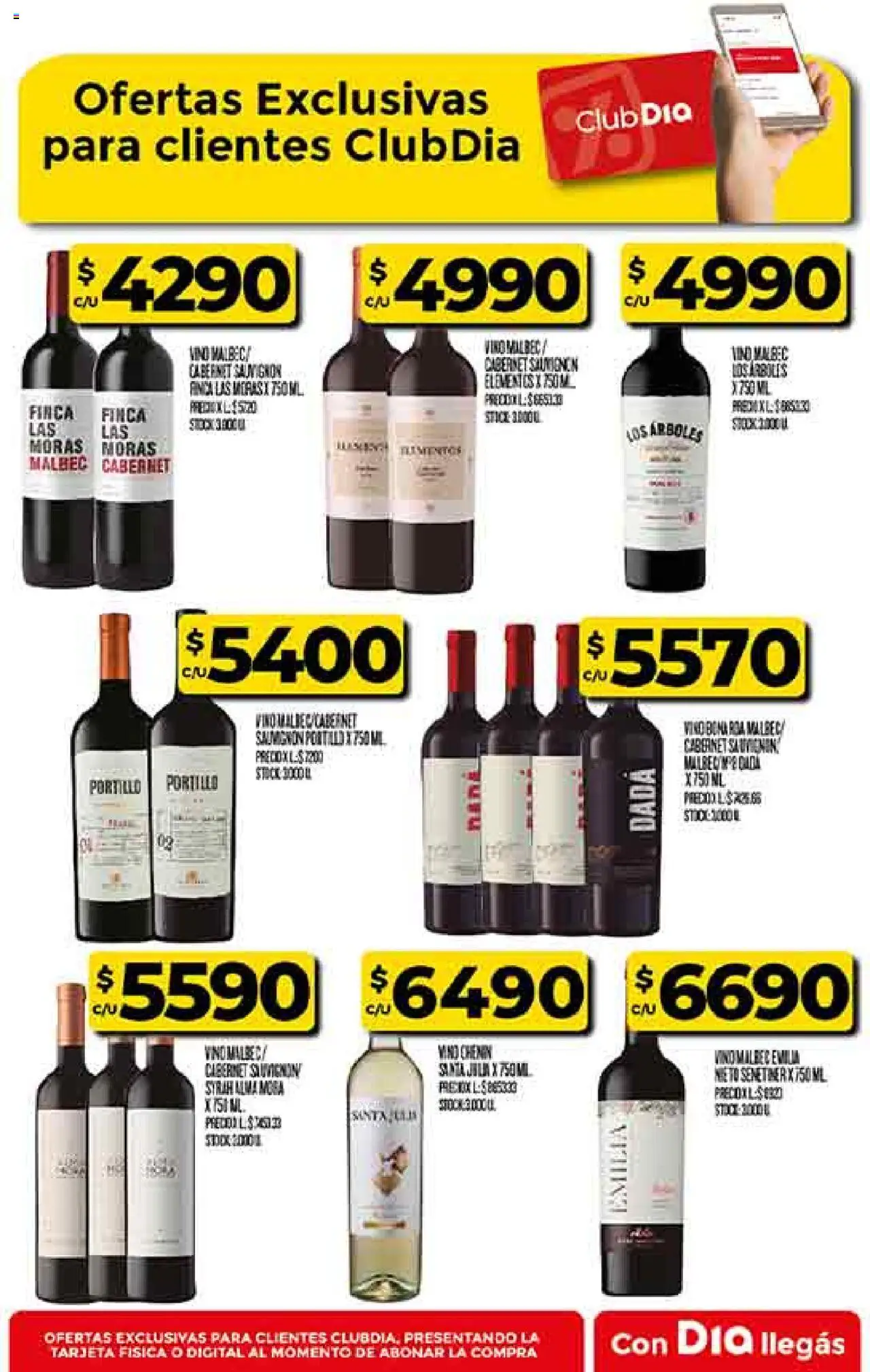 Supermercado DIA Ofertas - Salta y Jujuy │ válido desde el 06.08.2025 | Página: 49 | Productos: Vino