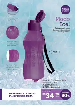 Tupperware catálogo Vitrine 04 - Pré-Visualização do folheto da loja Tupperware, válido de 01.04.2026 | Página: 19 | Produtos: Freezer