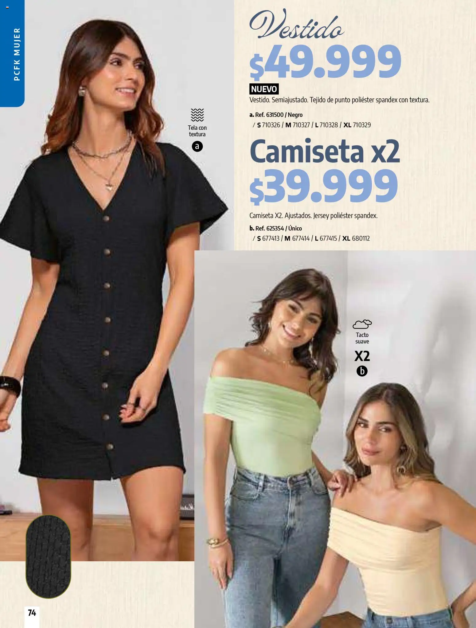 Pacifika revista - valida desde el 24.02.2026 | Página: 76 | Productos: Camiseta, Vestido