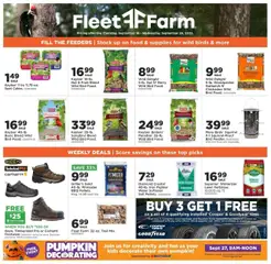 Preview of Mills Fleet Farm weekly ads valid from 18.09.2025