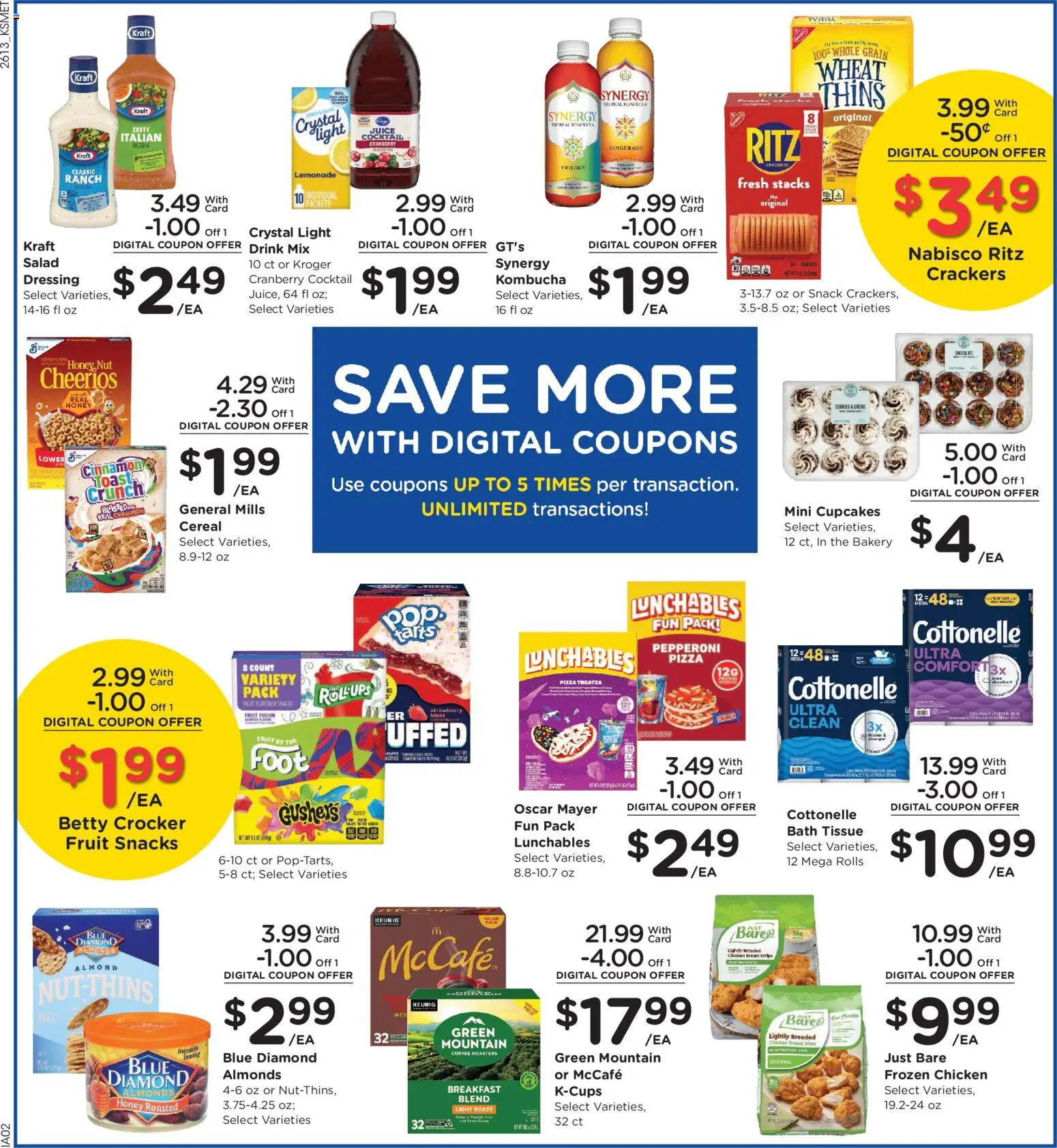 King Soopers Weekly Ad - valid from 29.04.2026 | Page: 6 | Products: Chocolate, Pizza, Juice, Salad