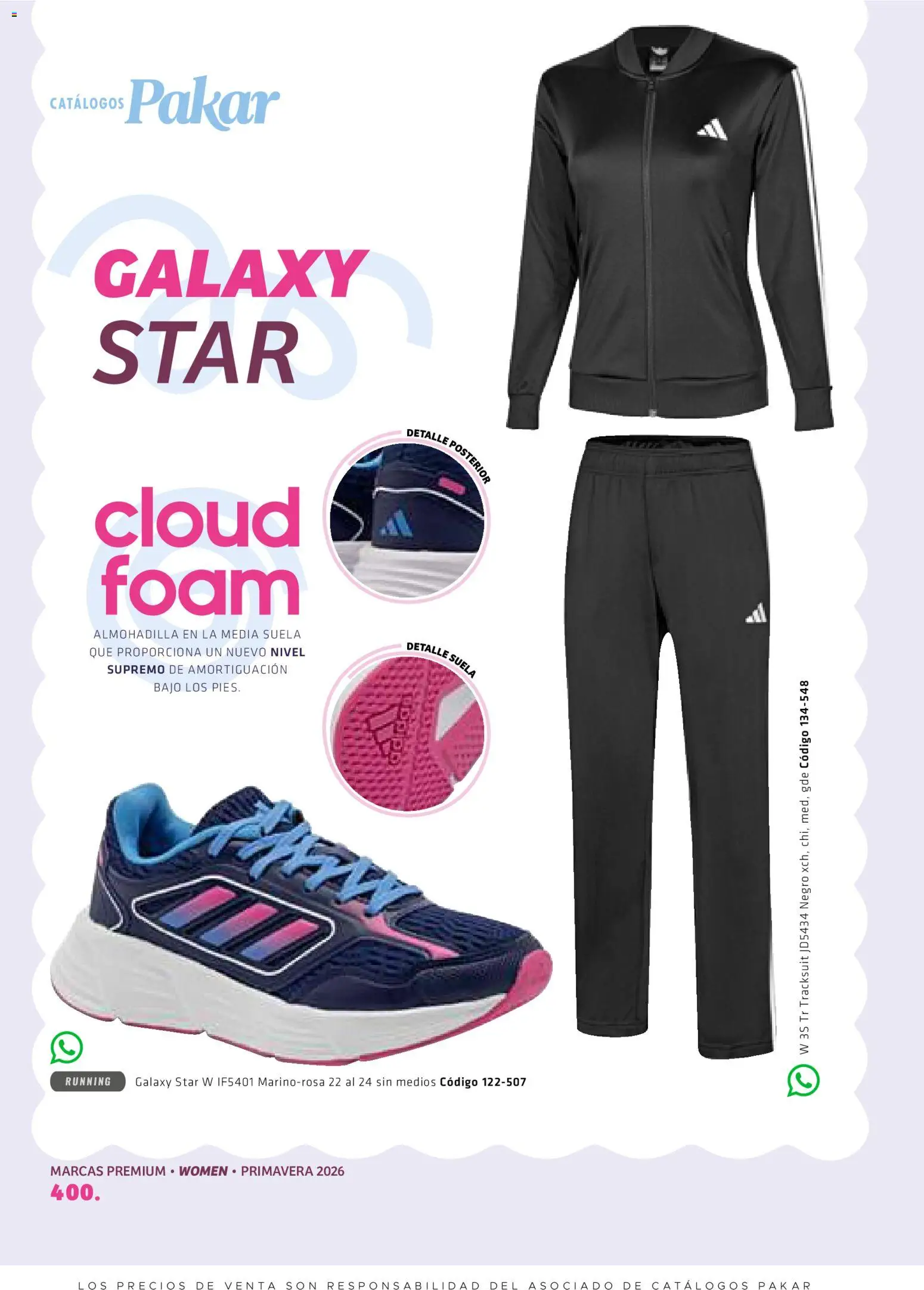 Nuevas ofertas de SC Pakar válidas en toda la República Mexicana desde el 27.02.2026. ¡Encuentra las mejores ofertas en SC Pakar catálogo Premium Women! | Página: 400