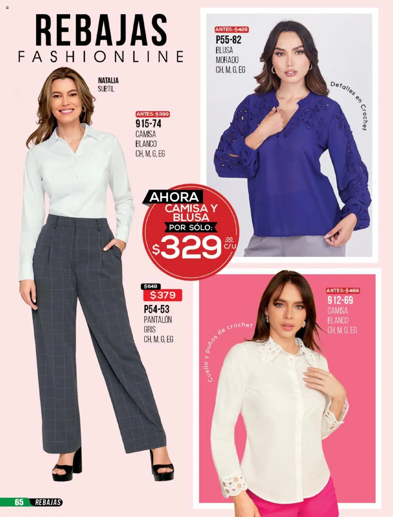 Nuevas ofertas de Cklass válidas en toda la República Mexicana desde el 30.05.2025. ¡Encuentra las mejores ofertas en Cklass catálogo Rebajas Ropa! | Página: 66 | Productos: Blusa, Camisa