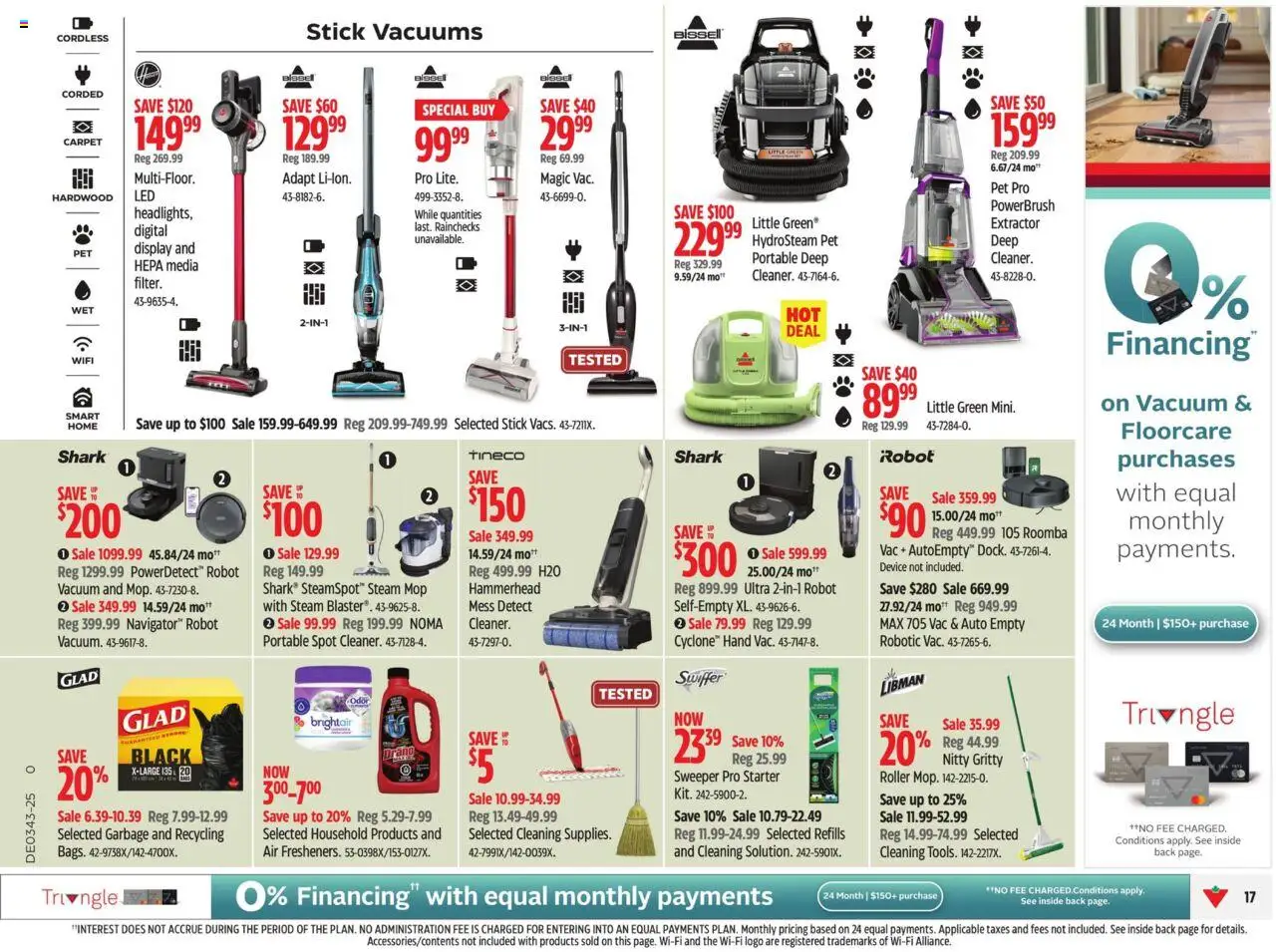 Canadian Tire flyer valid from 17.10.2025 | Page: 27 | Products: Robot, Carpet
