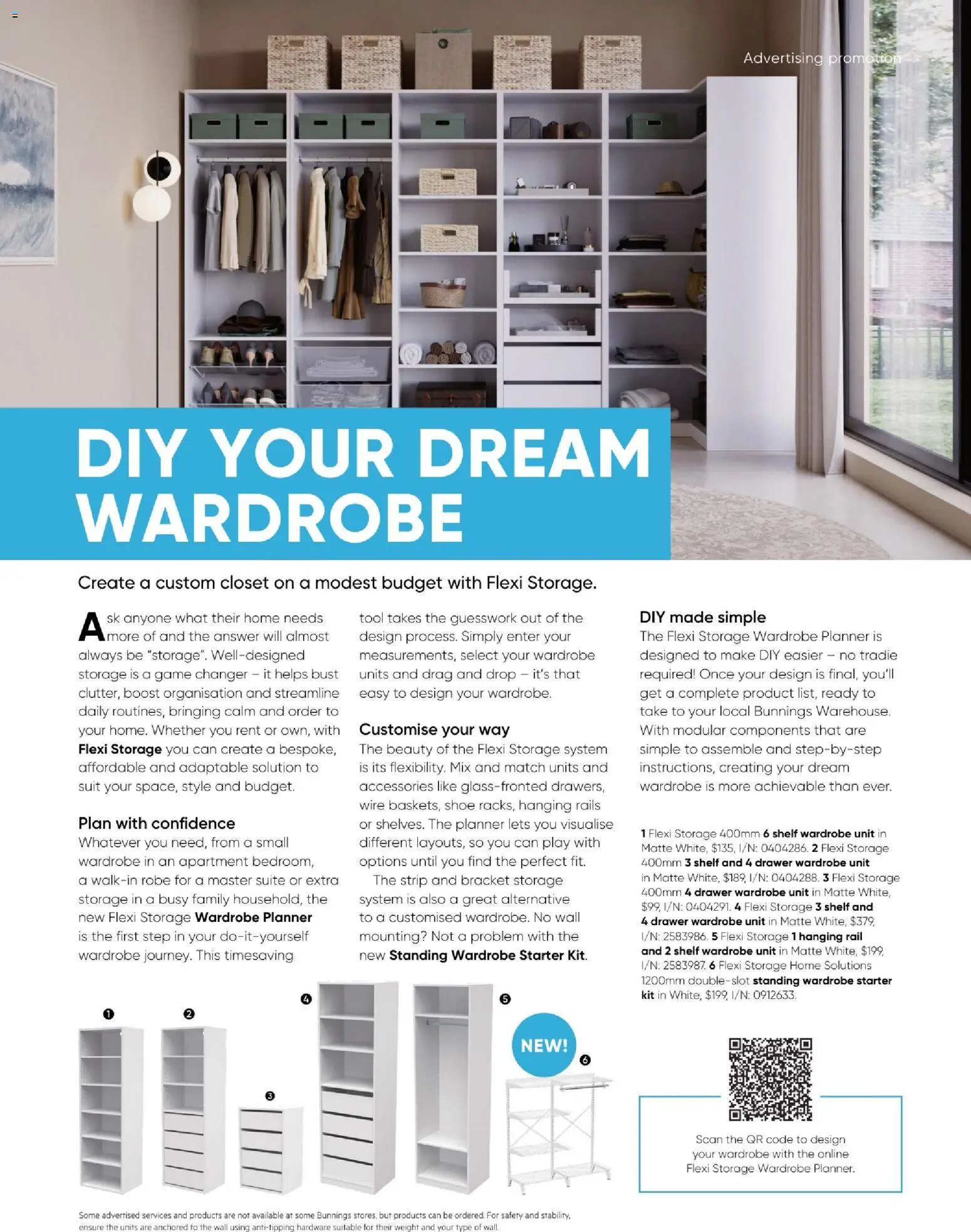 Bunnings Warehouse catalogue - valid from 01.12.2025 | Page: 79 | Products: Closet, Accessories, Game, Strip