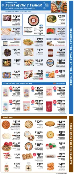 Preview of ShopRite weekly ads valid from 21.12.2025 | Page: 6 | Products: Cooker, Cream, Seafood, Croissants