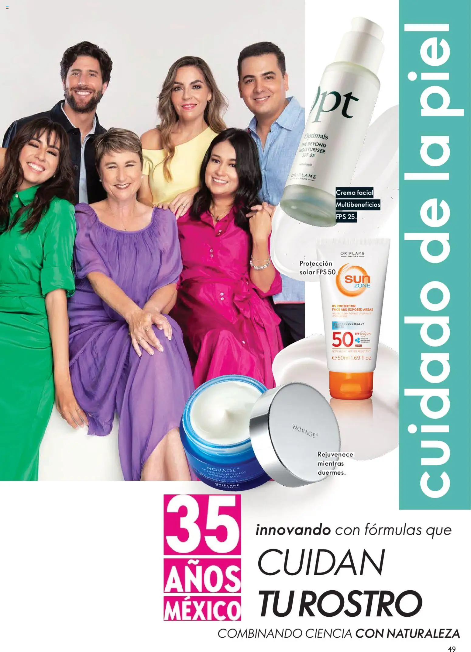 Nuevas ofertas de Oriflame válidas en toda la República Mexicana desde el 14.02.2026. ¡Encuentra las mejores ofertas en Oriflame campaña 3 2026! | Página: 49 | Productos: Crema