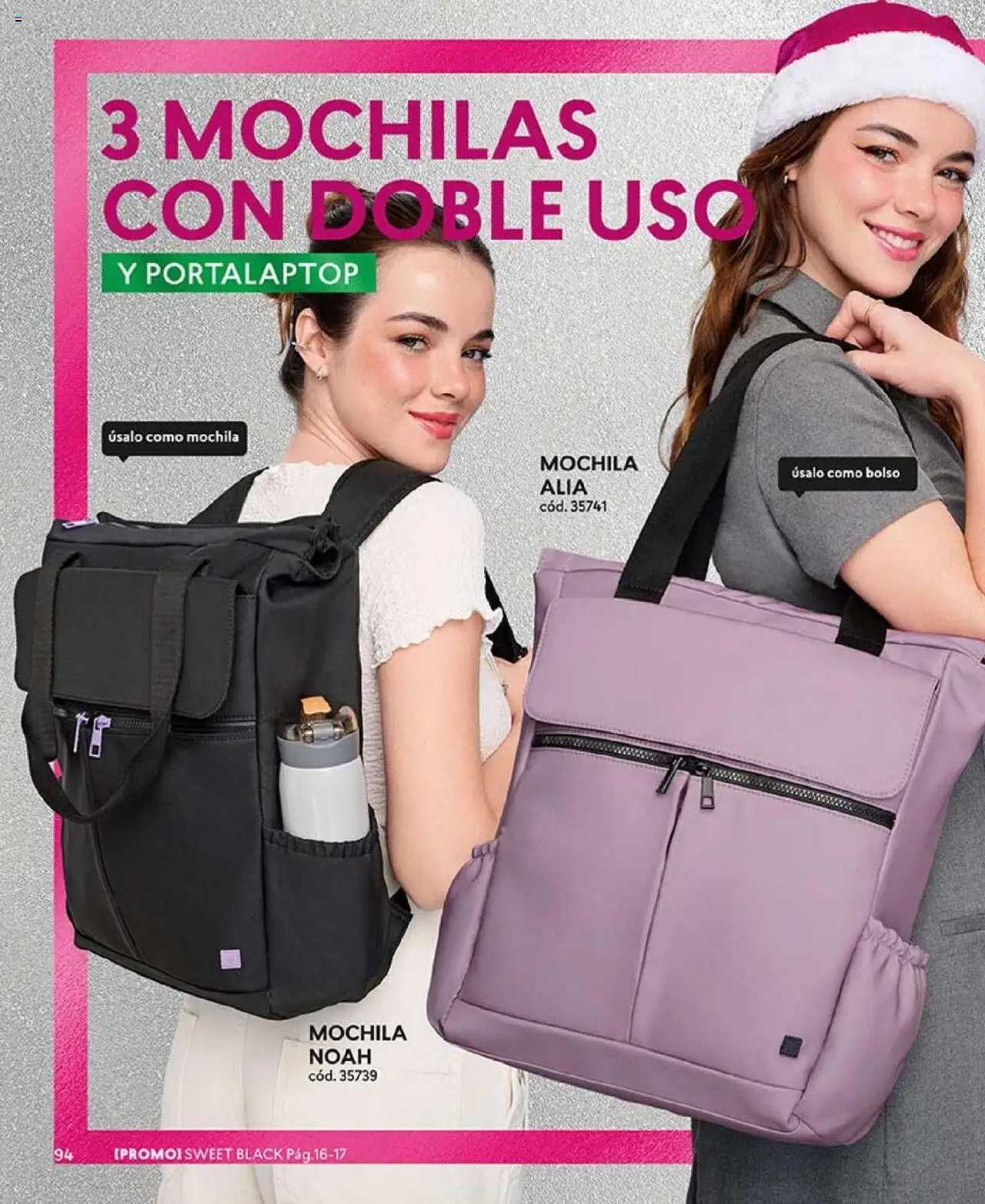 Catálogo CyZone Campaña 17 │ válido desde el 14.10.2025 | Página: 106 | Productos: Bolso, Mochila