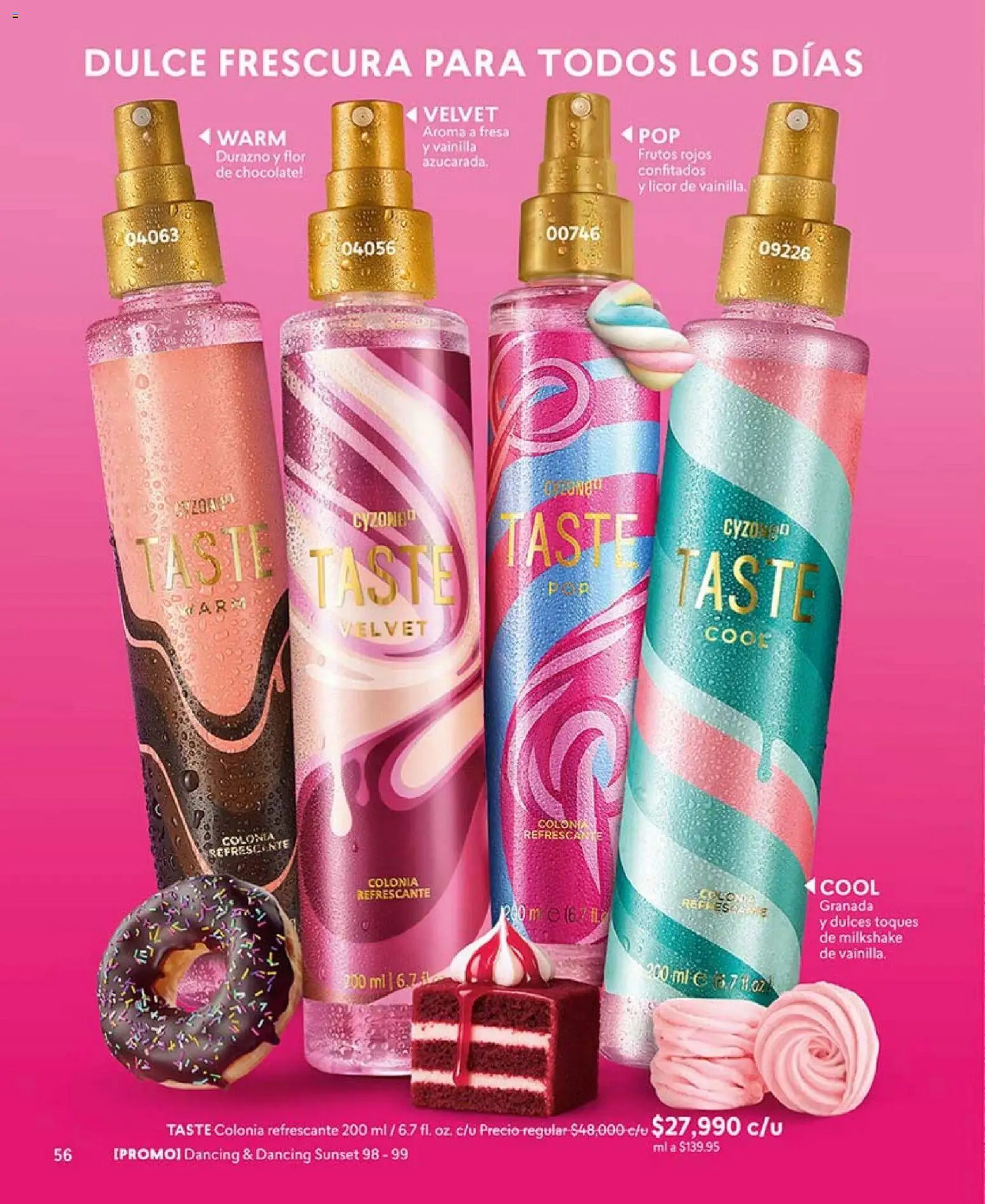 CyZone revista - valida desde el 01.04.2026 | Página: 56 | Productos: Fresa, Ruana, Durazno, Chocolate