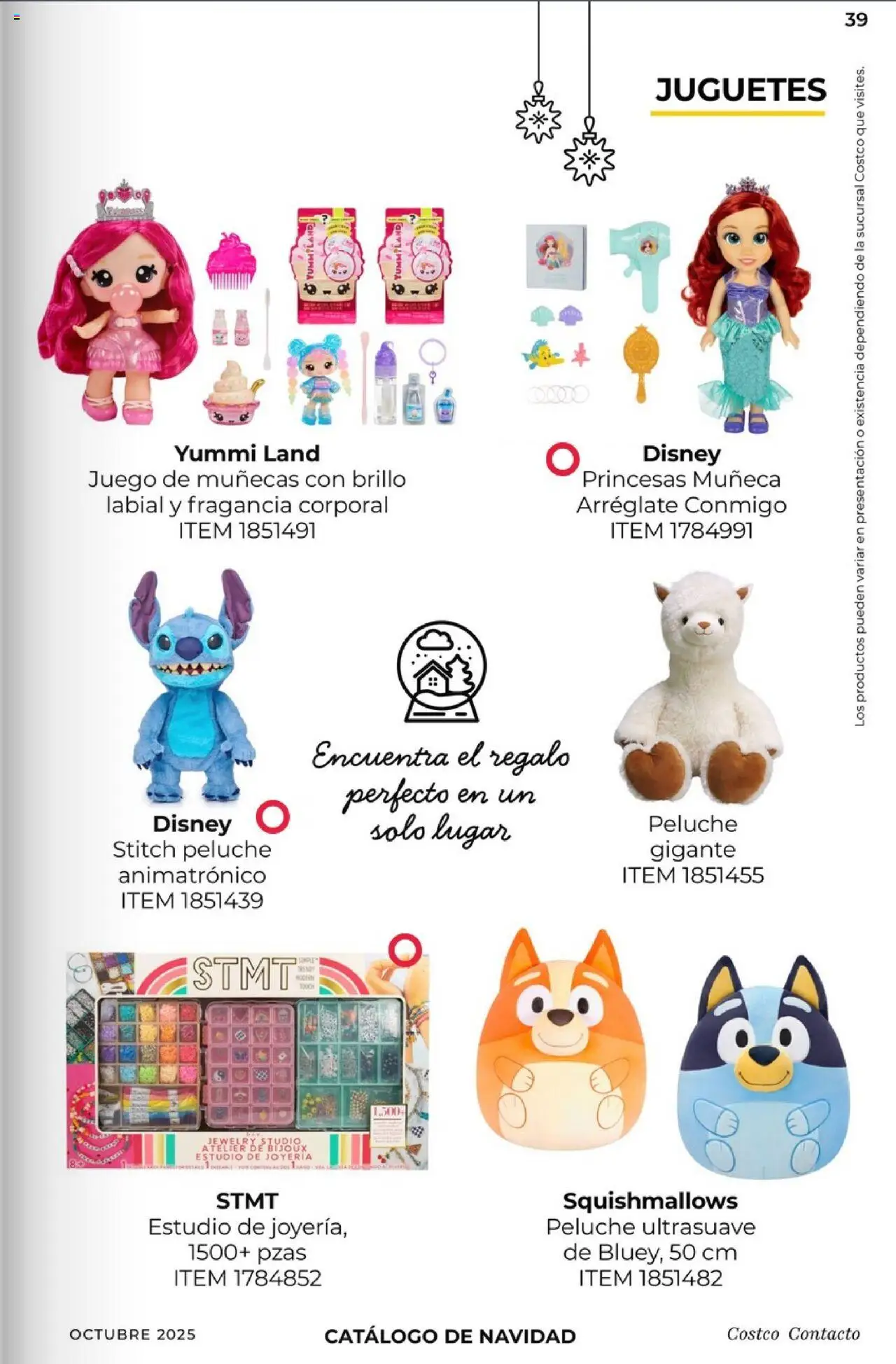 Nuevas ofertas de Costco válidas en toda la República Mexicana desde el 03.10.2025. ¡Encuentra las mejores ofertas en Costco - Revista Octubre! | Página: 39 | Productos: Brillo, Juego, Fragancia