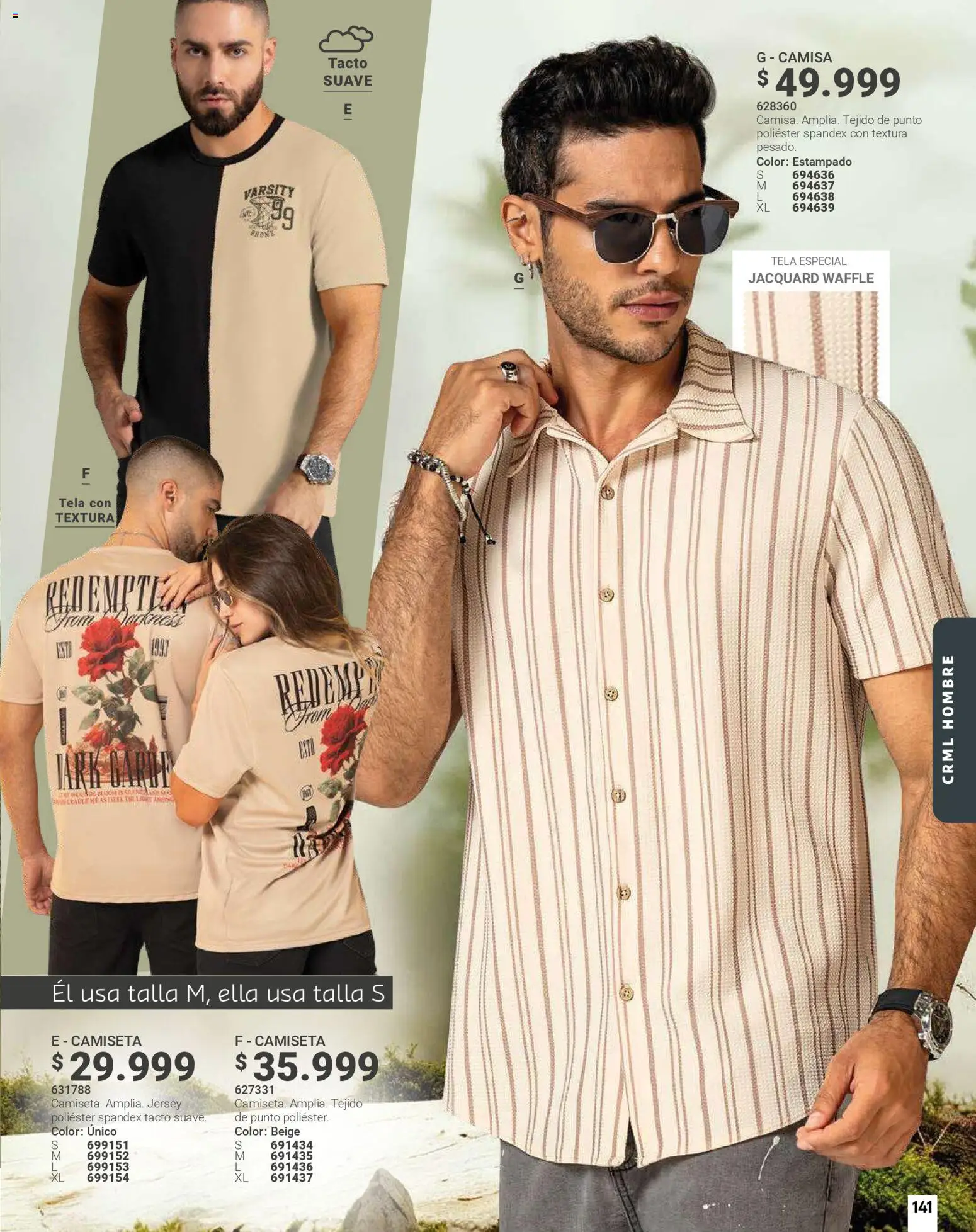 Carmel revista - valida desde el 01.03.2026 | Página: 141 | Productos: Camiseta, Camisa