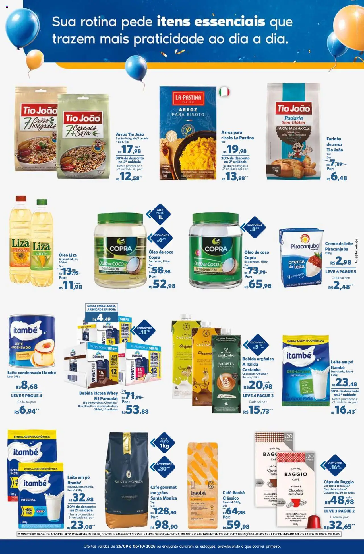 Sam's Club Folheto - válido de 25.09.2025 | Página: 3 | Produtos: Coco, Creme, Creme de leite, Leite condensado