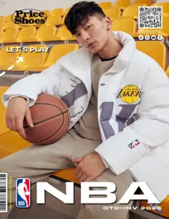 Vista previa de Price Shoes - Catálogo NBA otoño / invierno 2025, nuevo folleto de la tienda, válido en México a partir del 15.10.2025