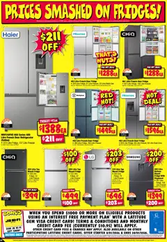 Preview of JB Hi-Fi Big Brand Sellout - valid from 15.01.2026 | Page: 22 | Products: Door, Gem, Fridge, Freezer