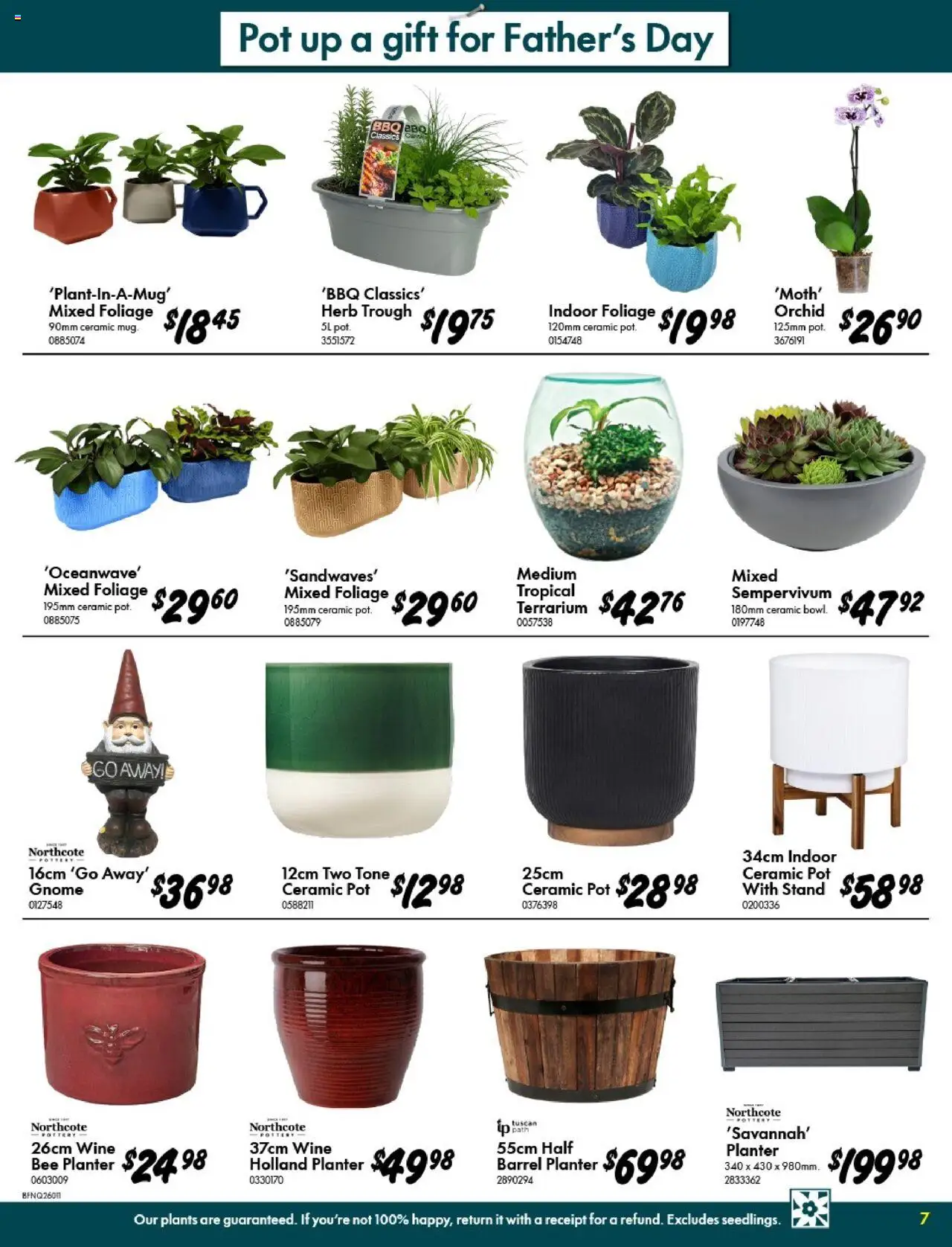 Bunnings Warehouse catalogue - valid from 13.08.2025 | Page: 7 | Products: Pot, Herb, Wine