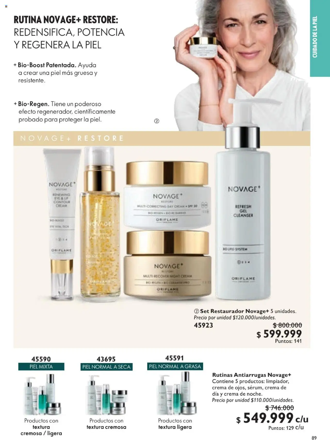 Oriflame revista - valida desde el 12.07.2025 | Página: 89 | Productos: Crema