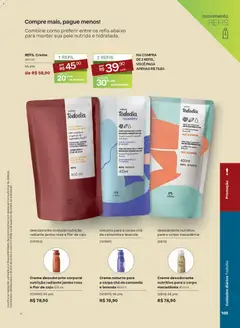 Natura - Ciclo 01/2026 - Pré-Visualização do folheto da loja Natura, válido de 26.12.2025 | Página: 105 | Produtos: Caju, Desodorante, Chá, Creme