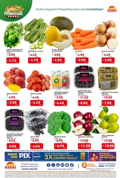 Encarte Assaí Atacadista - PB - Pré-Visualização do folheto da loja Assaí Atacadista, válido de 13.12.2025 | Página: 3 | Produtos: Pera, Mel, Açúcar, Telefone