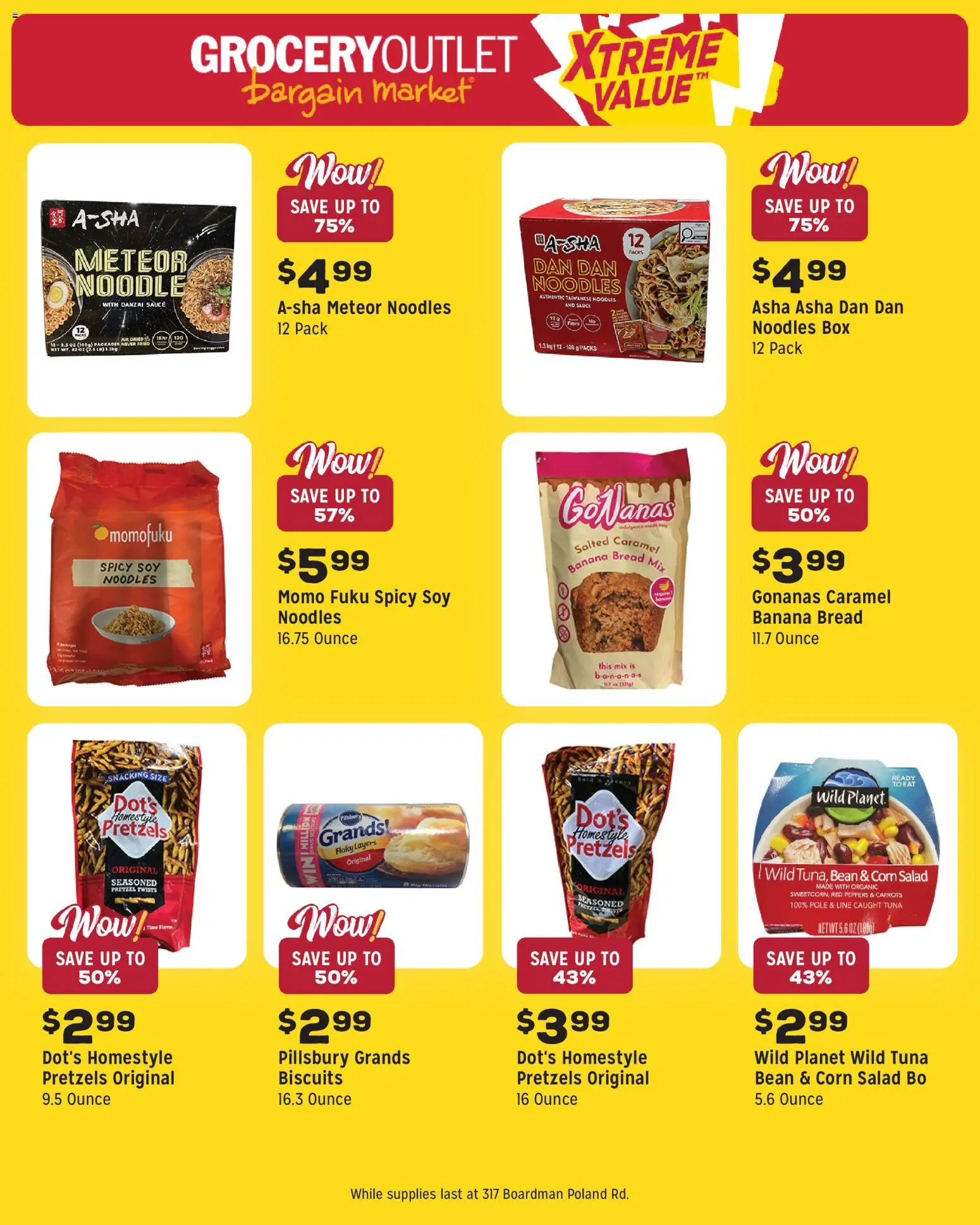 Grocery Outlet Weekly Ad - OH - valid from 25.02.2026 | Page: 11 | Products: Corn, Box, Bread, Salad