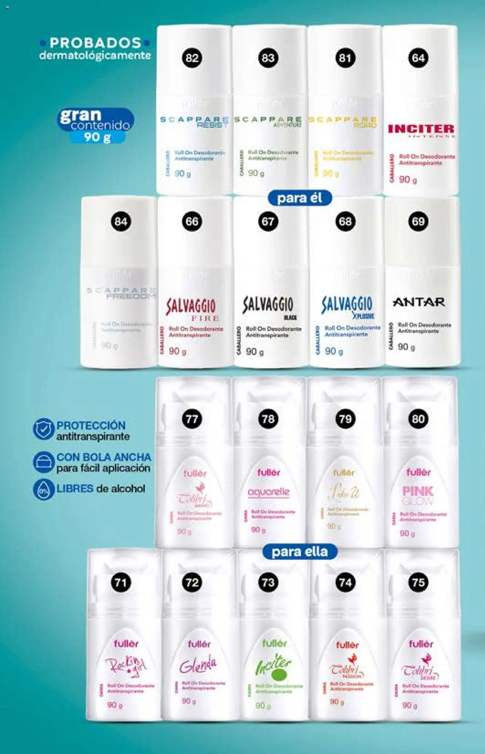 Nuevas ofertas de Fuller válidas en toda la República Mexicana desde el 29.04.2026. ¡Encuentra las mejores ofertas en Fuller campaña 2 2026! | Página: 36 | Productos: Desodorante, Antitranspirante