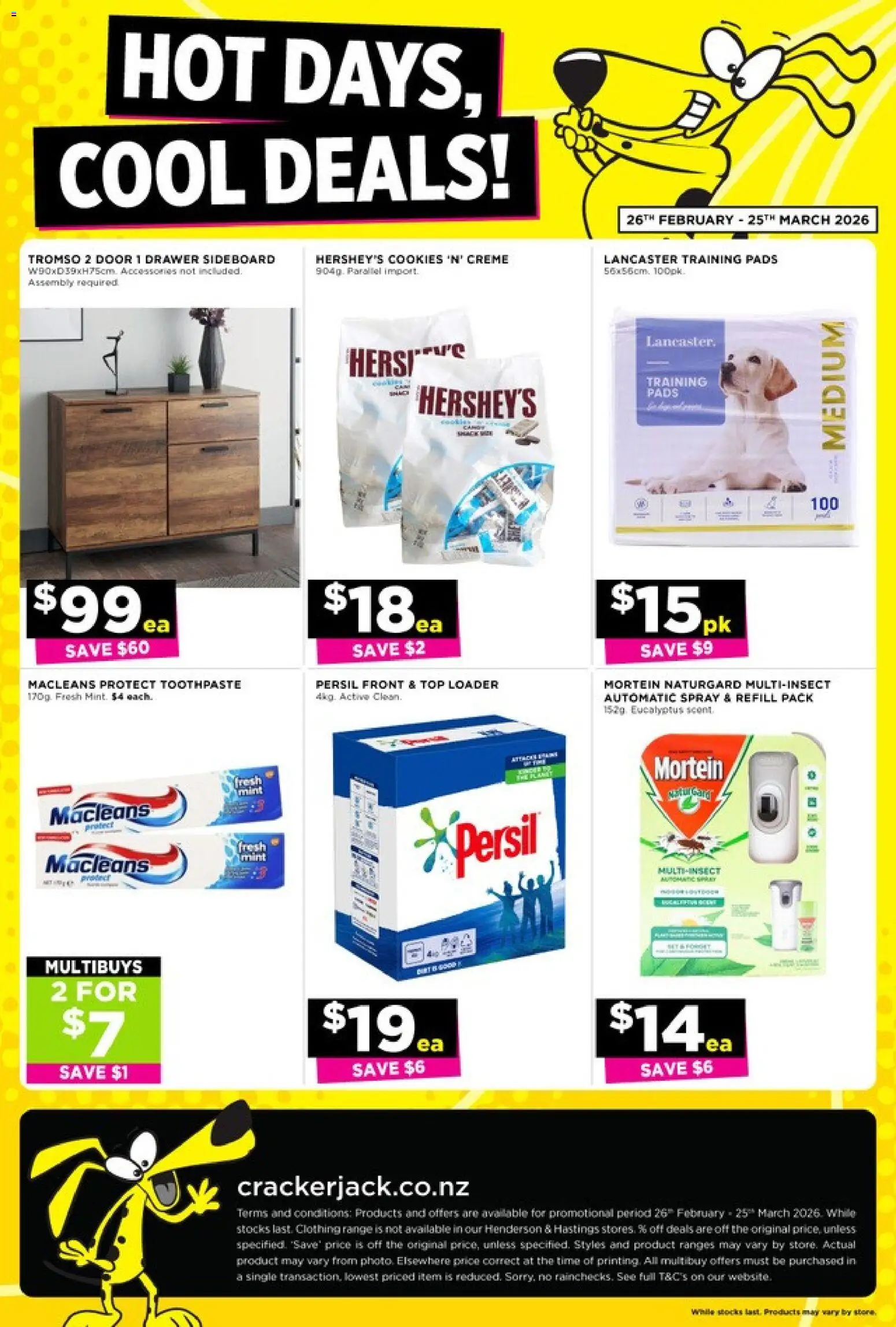 Crackerjack catalogue from 26.02.2026 | Page: 1