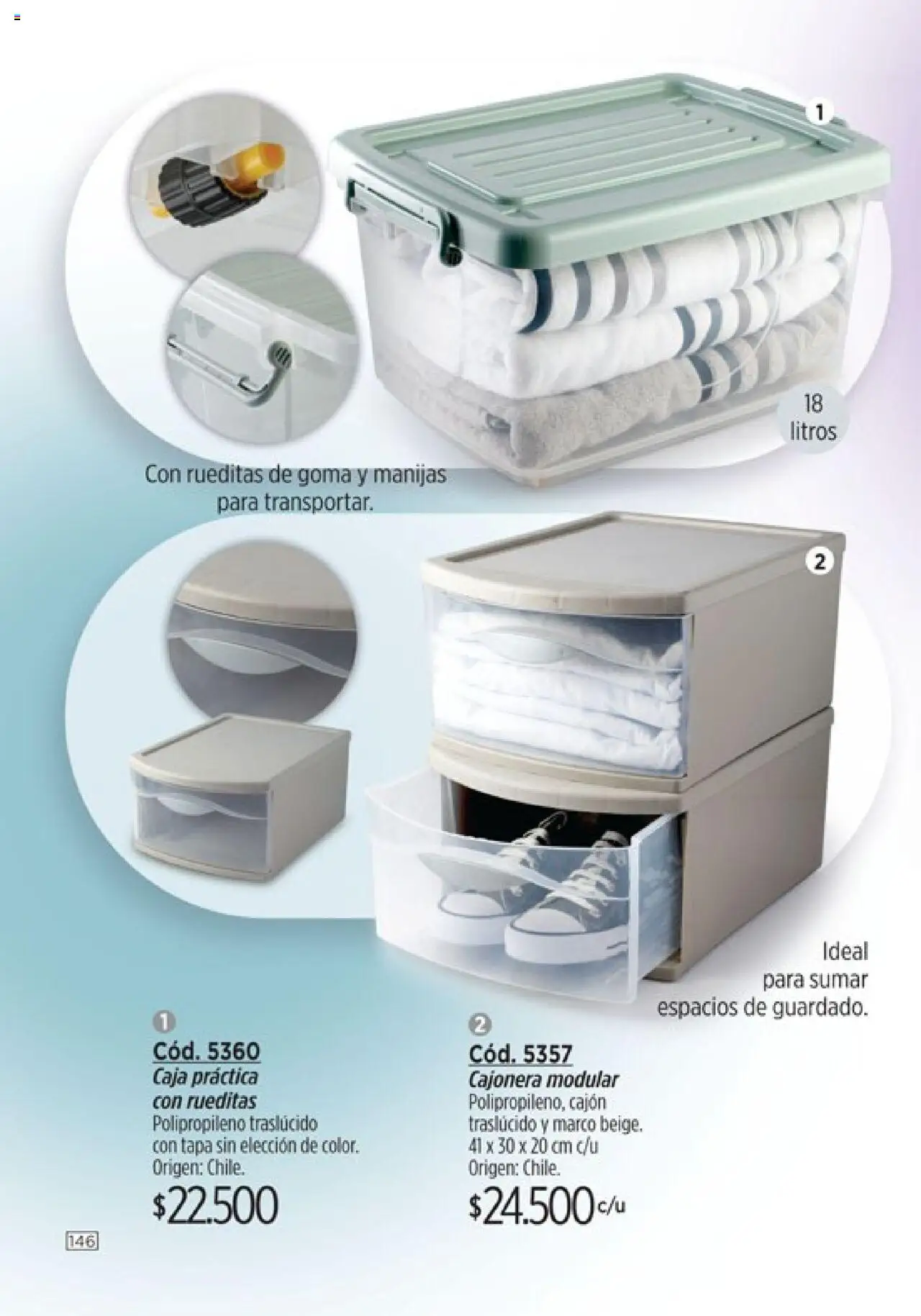 Catálogo Amodil Campaña 14 │ válido desde el 19.08.2025 | Página: 146 | Productos: Modular, Cajonera, Caja