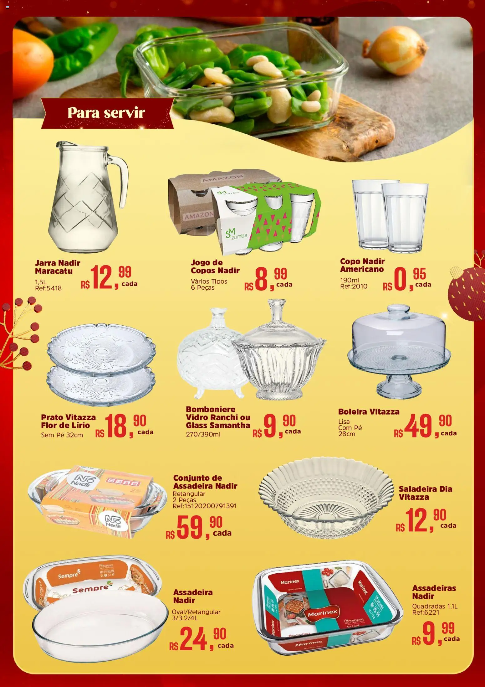 Mateus Folheto - válido de 17.12.2025 | Página: 4 | Produtos: Jarra, Copos, Assadeira, Boleira